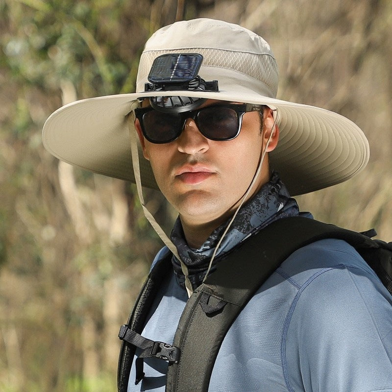 Kooliator - Outdoor  Fishing Hat With Built In Fan