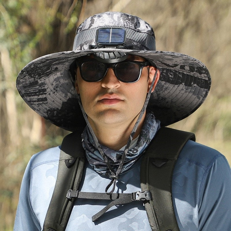 Kooliator - Outdoor  Fishing Hat With Built In Fan