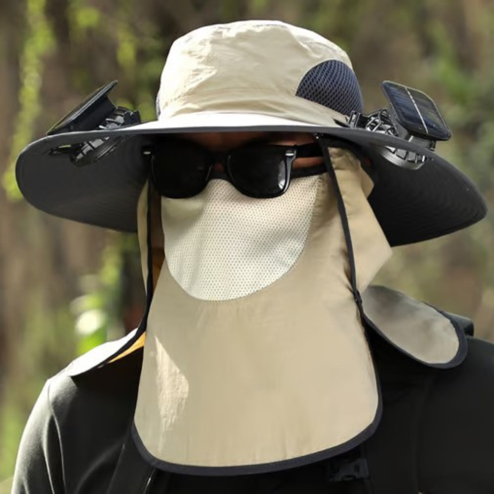 Kooliator - Outdoor  Fishing Hat With Built In Fan